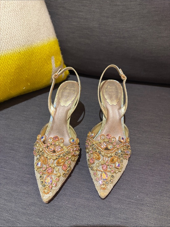 Rene Caovilla Shoes - Rene Caovilla Slingback Pumps